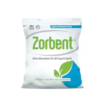 31gHbbABhhL._SY445_SX342_QL70_FMwebp_ Zorbent Liquid Spill Cleanup 10 Quart Bag Review Fast Absorbent Non-Toxic Solution
