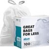 51RCKCISq-S.__AC_SX300_SY300_QL70_ML2_ Plasticplace Custom Fit Trash Bags Review Best Alternative to Simplehuman Code G Liners