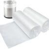 51g2a5zpxiL._AC_SL1500_ 3 Gallon Clear Trash Bags WADNGXM Review Perfect for Bathroom and Office Use