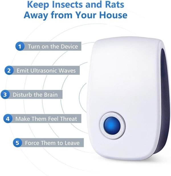 51lgwiV9KL._AC_SL1000_ Ultrasonic Pest Control Repeller Review 6 Pack Effective Indoor Mosquito Repellent
