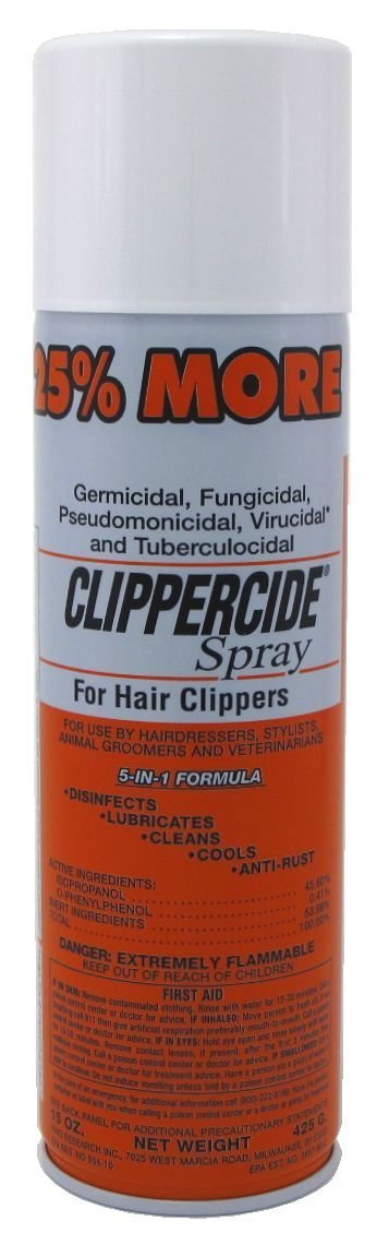 Version 1.0.0 Clippercide 72130 Aerosol Spray Review Best All-Purpose Cleaner for Hair Clippers
