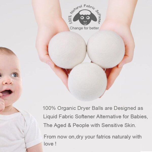 61-O6lp5hL._AC_SL1010_ Organic Wool Dryer Balls Review Budieggs Natural Fabric Softener Eco-Friendly Benefits