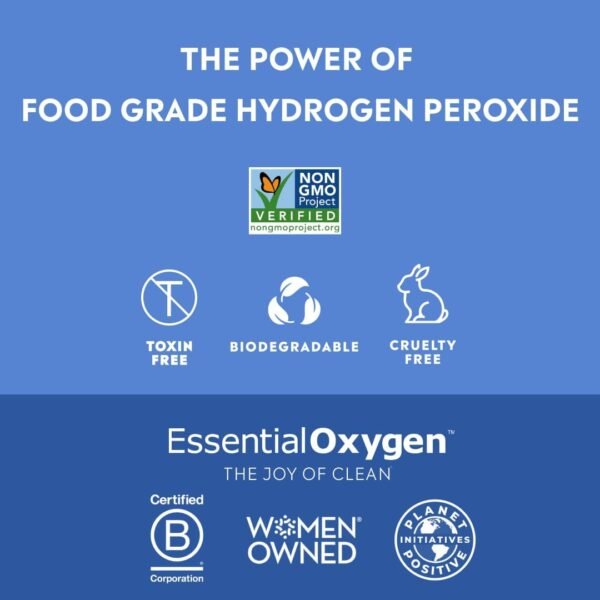6125SsmsVCL._AC_SL1080_ Essential Oxygen Food Grade Hydrogen Peroxide Review Best Natural Household Cleaner