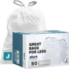 612PVjQ4LbL.__AC_SX300_SY300_QL70_FMwebp_ Plasticplace Trash Bags Code J Review Durable Tear-Resistant Drawstring Kitchen Office Liners