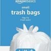 614wnCTA1hL.__AC_SX300_SY300_QL70_ML2_ Amazon Basics 4 Gallon Trash Bags Review Fresh Scented Flap Tie Convenience Tested