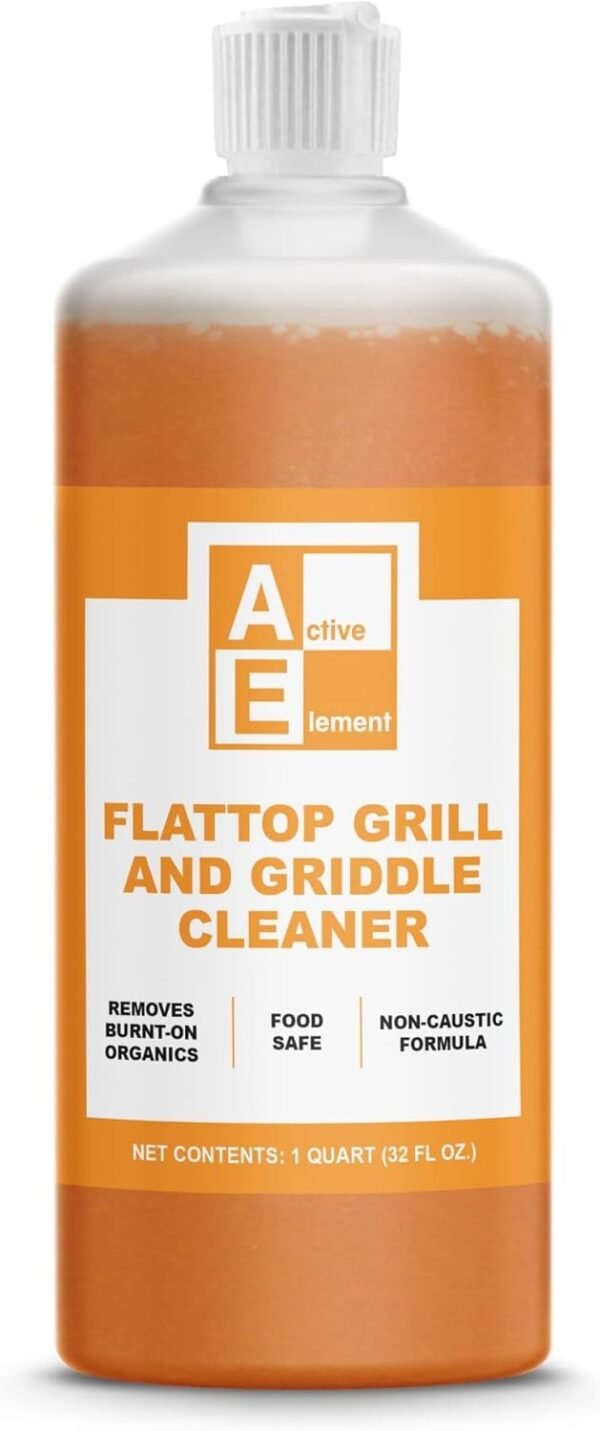 61AlifFFLnL._AC_SL1500_ Flat Top Grill Cleaner Review Active Element Powerful Non-Toxic Griddle Cleaning Solution