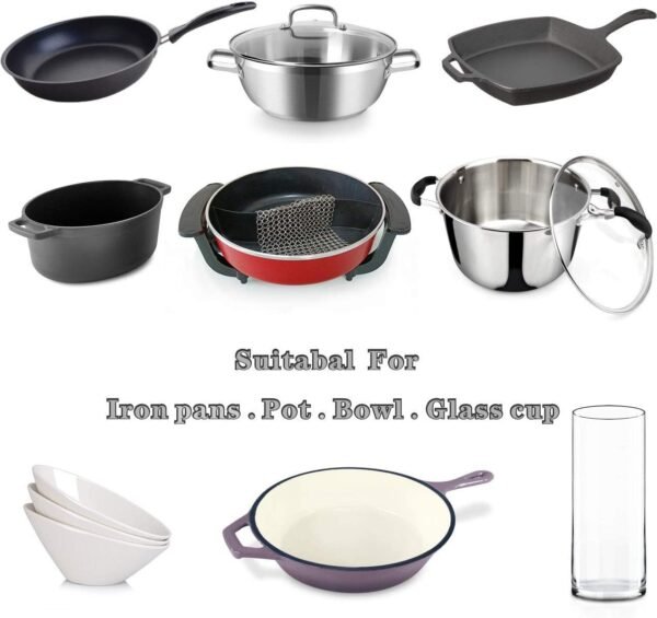 61FndukU9L._AC_SL1269_ Cast Iron Scrubber Review Lucky Success Stainless Steel Chainmail Cleaner Efficiency