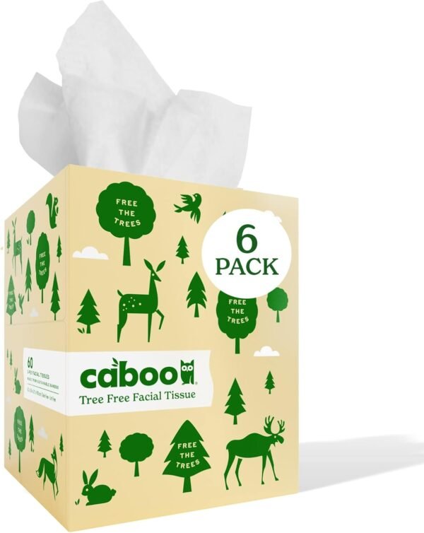 61IrtQeoLFL._AC_SL1500_ Sustainable Facial Tissue Review Caboo Tree Free Ultra Soft and Eco Friendly Box