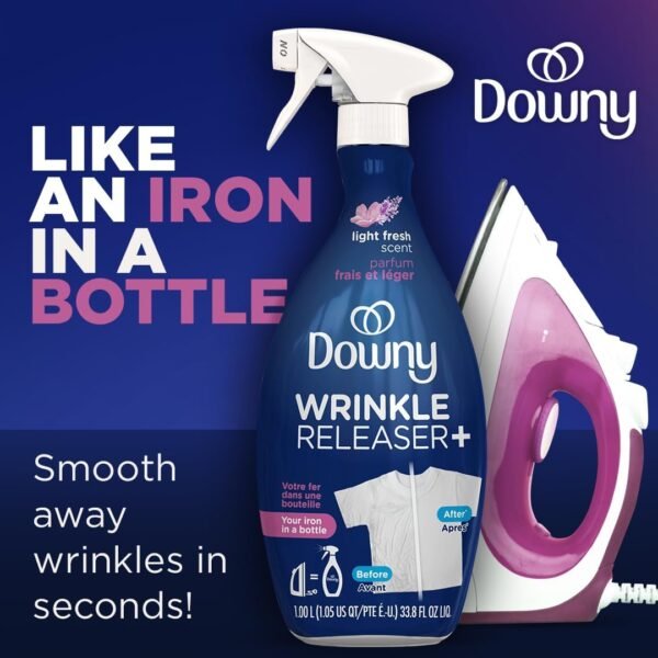 61N477aphmL._AC_SL1080_ Downy Wrinkle Releaser Spray Review Best Anti-Static Fabric Refresher for Clothes