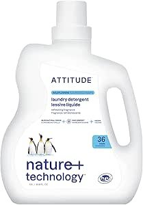 61bIaphXi6L.__AC_SX300_SY300_QL70_ML2_ Liquid Laundry Detergent Review ATTITUDE Plant-Based Vegan Formula with Wildflower Scent