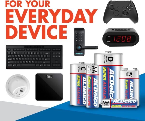 7107W-c6NSL._AC_SL1500_ ACDelco AAA Batteries Review Maximum Power and 10 Year Shelf Life Tested