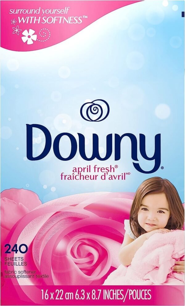 712oXvqUowL._AC_SL1500_ Downy Dryer Sheets April Fresh Review Best Fabric Softener for Static Cling Control