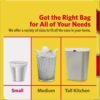 713hReyGhxL._AC_SL1500_ 4 Gallon Trash Bags Supellectilem Review Leak-Proof Star Seal and Clear Design Tested