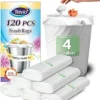 713o1nDircL.__AC_SX300_SY300_QL70_FMwebp_ Teivio 4 Gallon Trash Bags Review Clear Strong Liners for Home Kitchen