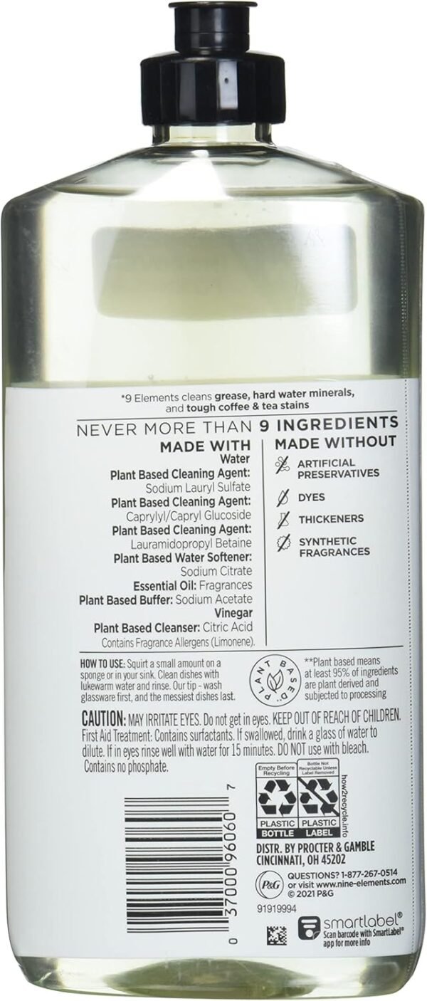 716VAYGGlPL._AC_SL1500_ 9 Elements Dishwashing Liquid Review Best Eco Friendly Dish Soap with Vinegar Power