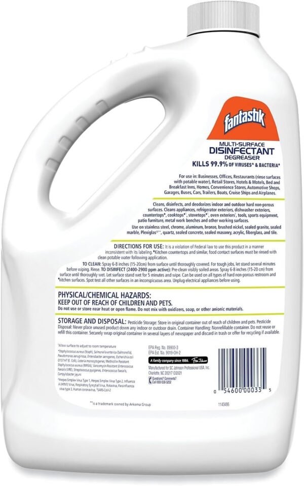 71BPjniulTL._AC_SL1500_ Fantastik Lemon Power All-Purpose Cleaner Review Reveals Powerful Antibacterial Effectiveness