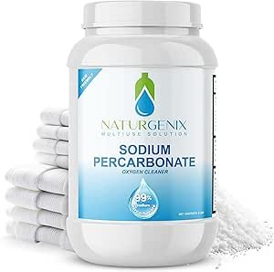 71DvjxtYA7L.__AC_SX300_SY300_QL70_ML2_ Sodium Percarbonate Powder Review Naturgenix Best Oxygen Bleach for Laundry and Stain Removal