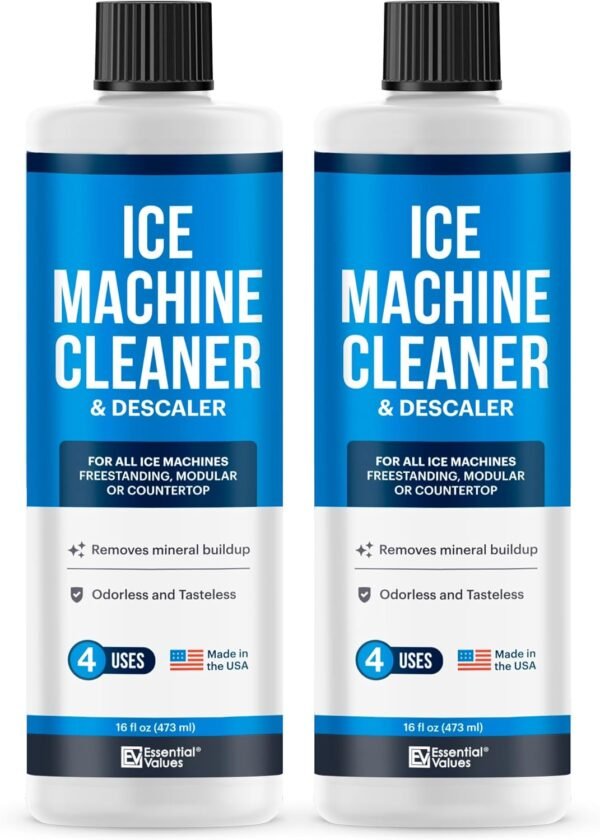 71HKQDT1JzL._AC_SL1500_ Essential Values Ice Machine Cleaner Review Deep Cleaning and Descaling for All Brands