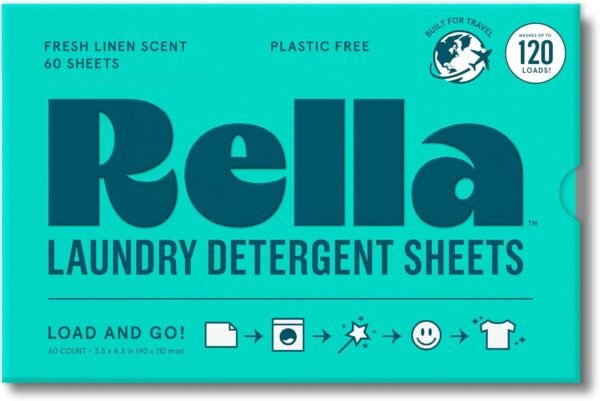 71InPC5eOqL._AC_SL1500_ Rella Laundry Detergent Sheets Review Powerful Eco Friendly Fresh Linen Scent