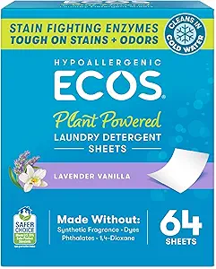 71JFuzpoUaL.__AC_SX300_SY300_QL70_FMwebp_ ECOS Laundry Detergent Sheets Review Sustainable Plastic-Free Cleaning Power