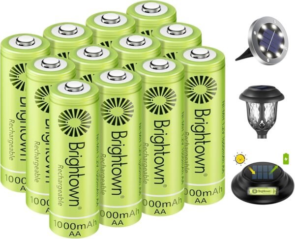 71JvaAD-aML._AC_SL1500_ Brightown Rechargeable AA Batteries Review High Capacity and Long-Lasting Power for Home Devices