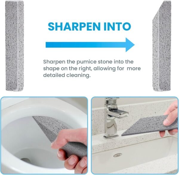 71MB9sIXkpL._AC_SL1500_ Powerful Toilet Cleaner Review 14 Pack Pumice Stone for Hard Water Rings