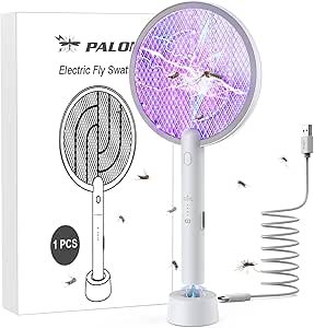 71Q3QRs4rPL.__AC_SX300_SY300_QL70_ML2_ PALONE Electric Fly Swatter Review Powerful Bug Zapper with Rechargeable Battery