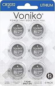 71SOyRatXaL.__AC_SX300_SY300_QL70_ML2_ Voniko 3 Volt CR2032 Battery Review Uncovering Reliability and Safety for Household Devices