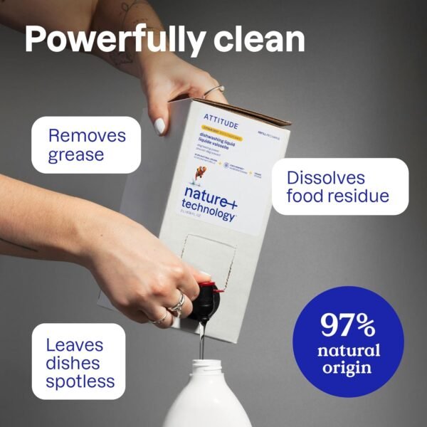 71UTxousS0L._AC_SL1500_ ATTITUDE Dish Soap Review High Performance Plant-Based Citrus Zest Formula Tested