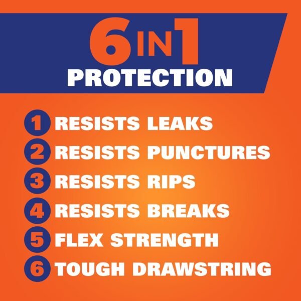 71c1zY-0fwL._AC_SL1500_ Hefty Strong Large Trash Bags 30 Gallon Review Durable Drawstring Multipurpose Garbage Solution