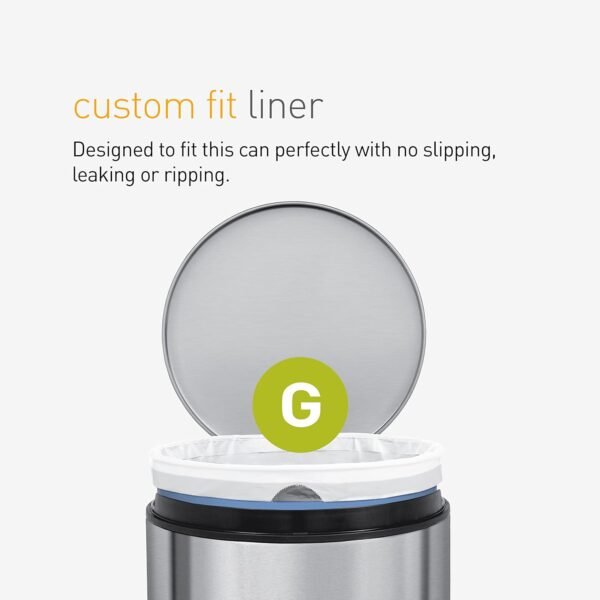 71deheDfoL._AC_SL1500_ simplehuman Drawstring Trash Bags Review Perfect Fit Durable Liners for 8 Gallon Cans