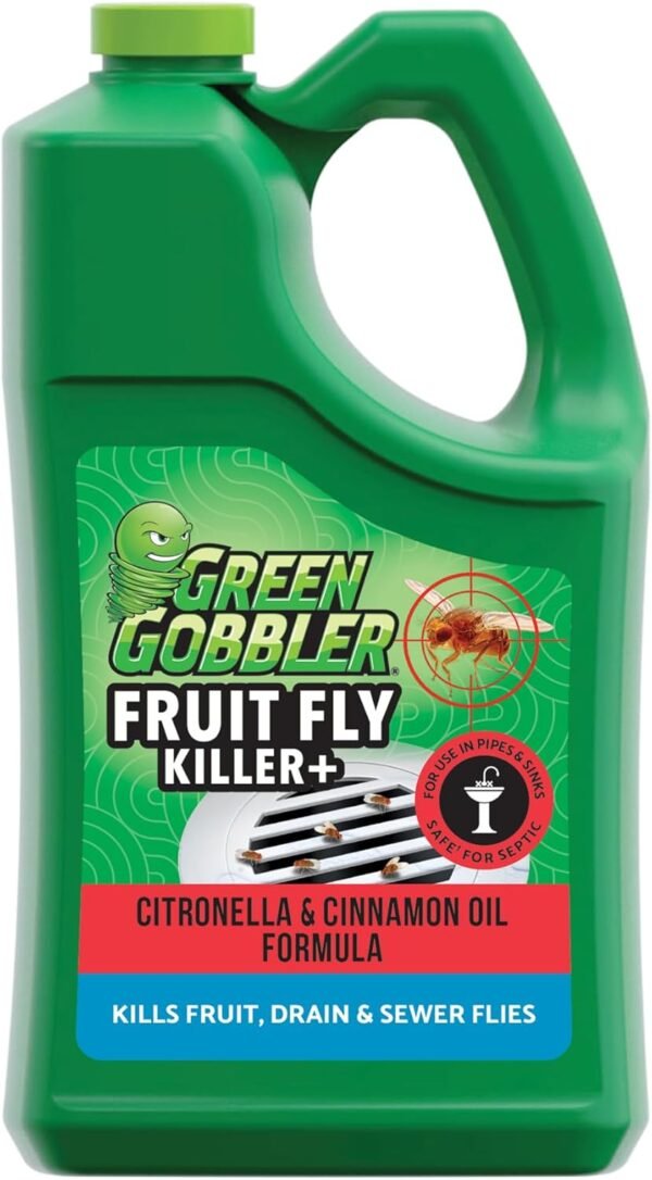 71fjitA6wsL._AC_SL1500_ Green Gobbler Fruit Fly Goodbye Gel Drain Treatment Review Effective Fly Eliminator