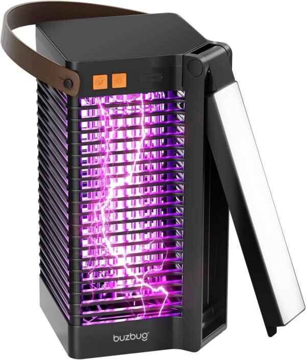 71hhoz8UcvL._AC_SL1500_ Buzbug Bug Zapper Review Portable Outdoor Electric Fly Killer with Rechargeable Battery