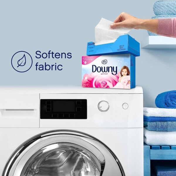 71lRid6st-L._AC_SL1500_ Downy Dryer Sheets April Fresh Review Best Fabric Softener for Static Cling Control