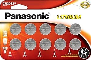 71mK6w2OziL.__AC_SY300_SX300_QL70_ML2_ Panasonic CR2032 Coin Cell Batteries Review Long Lasting Power and Safety Features