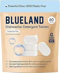 71pFacDxwiL._AC_SY300_SX300_QL70_ML2_ Plastic Free Dishwasher Detergent Tablets Blueland Review Eco Friendly Cleaning Power