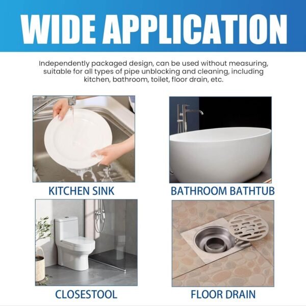 71pVTOCb25L._AC_SL1500_ Powerful Drain Opener Review PARWENE Pipeline Dredging Agent for Kitchen and Toilet