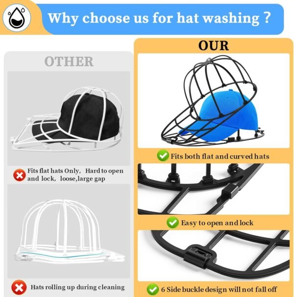 71prpgM1zlL._AC_SL1500_ Baseball Cap Washer Review Eiito Effective Washing Machine Cleaner for Hats