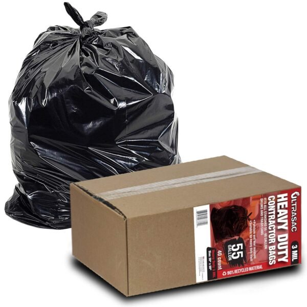 Version 1.0.0 Ultrasac Heavy Duty 55 Gallon Trash Bags Review Tough Contractor Liners Tested