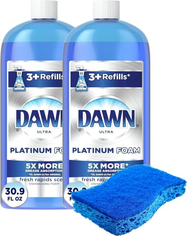 812Lf-ukmL._AC_SL1500_ PURPUR Dish Soap and Sponge Review Powerful Grease Removal with Fresh Rapids Scent