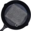 813BwKvaRGL._AC_SL1500_ Cast Iron Scrubber Review Lucky Success Stainless Steel Chainmail Cleaner Efficiency