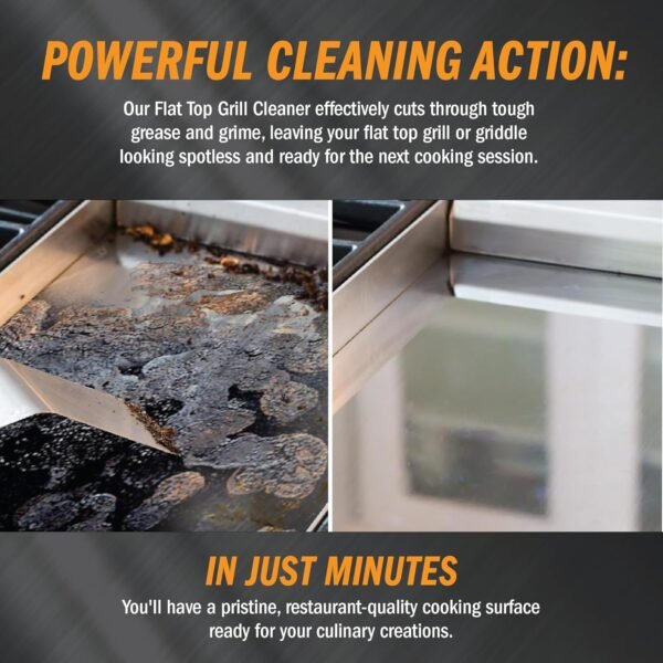 816k2J7zAL._AC_SL1500_ Flat Top Grill Cleaner Review Active Element Powerful Non-Toxic Griddle Cleaning Solution