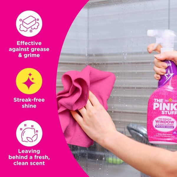 81EBFD4VgaL._AC_SL1500_ The Pink Stuff Miracle Window Cleaner Review Stunning Streak Free Shine and Value