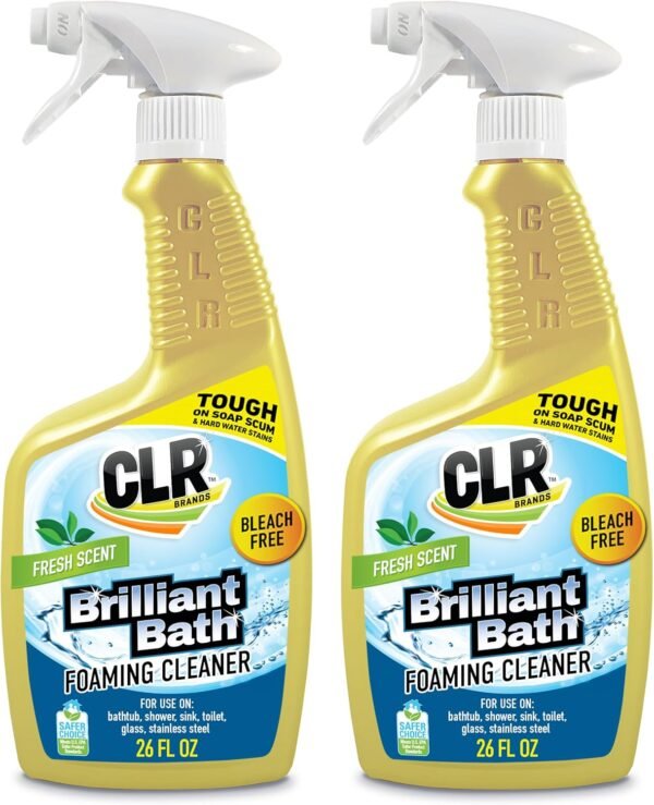 81EoVnTWr6L._AC_SL1500_ CLR Brilliant Bath Bathroom Cleaner Review Powerful Foam Spray for Sparkling Shower and Sink