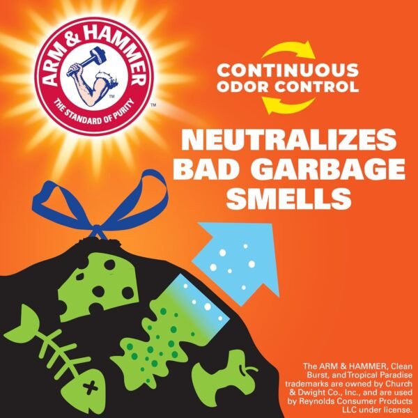 81He2lRl4L._AC_SL1500_ Hefty Strong Large Trash Bags 30 Gallon Review Durable Drawstring Multipurpose Garbage Solution