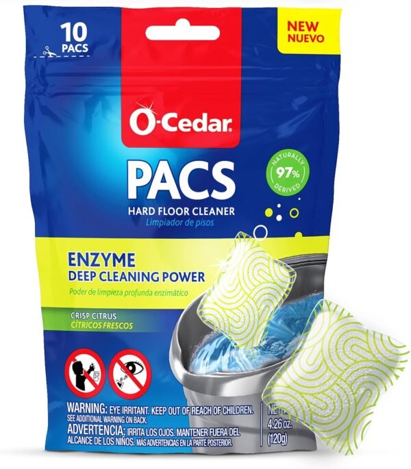 81JuqxzLGjL._AC_SL1500_ O-Cedar Hard Floor Cleaner PACS Review Deep Clean Power with Naturally-Derived Ingredients