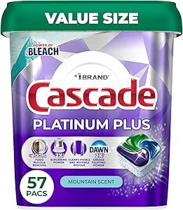 81KFlBUSM3L.__AC_SX300_SY300_QL70_ML2_ Cascade Platinum Plus Dishwasher Detergent Review Procter & Gamble Effective Food Residue Removal