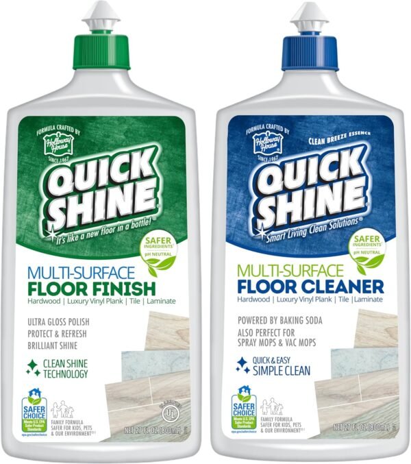 81KdDX3tK5L._AC_SL1500_ Quick Shine Multi Surface Floor Cleaner Review Safer Choice Formula for Hardwood and Tile