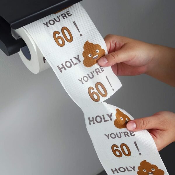 81KrKHq5qlL._AC_SL1500_ Winoo Funny Toilet Paper 3-Ply Review Hilarious 60th Birthday Gift Must-Have