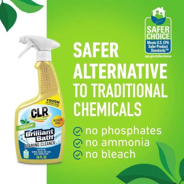 81O5T0rKDIL._AC_SL1500_ CLR Brilliant Bath Bathroom Cleaner Review Powerful Foam Spray for Sparkling Shower and Sink